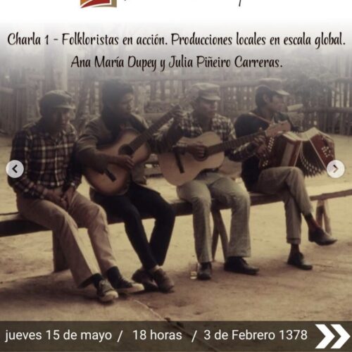 Folkloristas en acción
